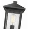 Z-Lite Portland 1 Light Outdoor Pier Mount Light, Oil Rubbed Bronze And Clear Seedy 531PHMR-533PM-ORB - alternate 7